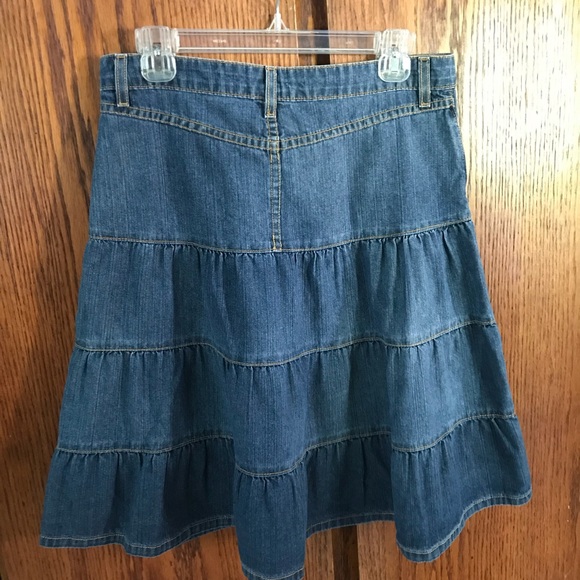 DENIM PEASANT/PRARIE MIDI SKIRT🦋 - Picture 5 of 8